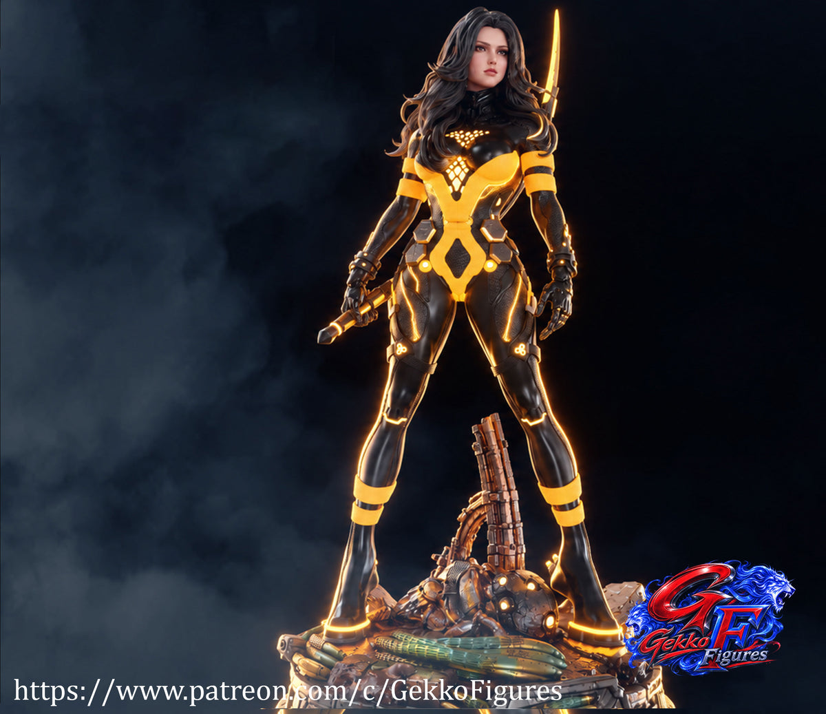 Tachy Statue 3D-Printed Kit