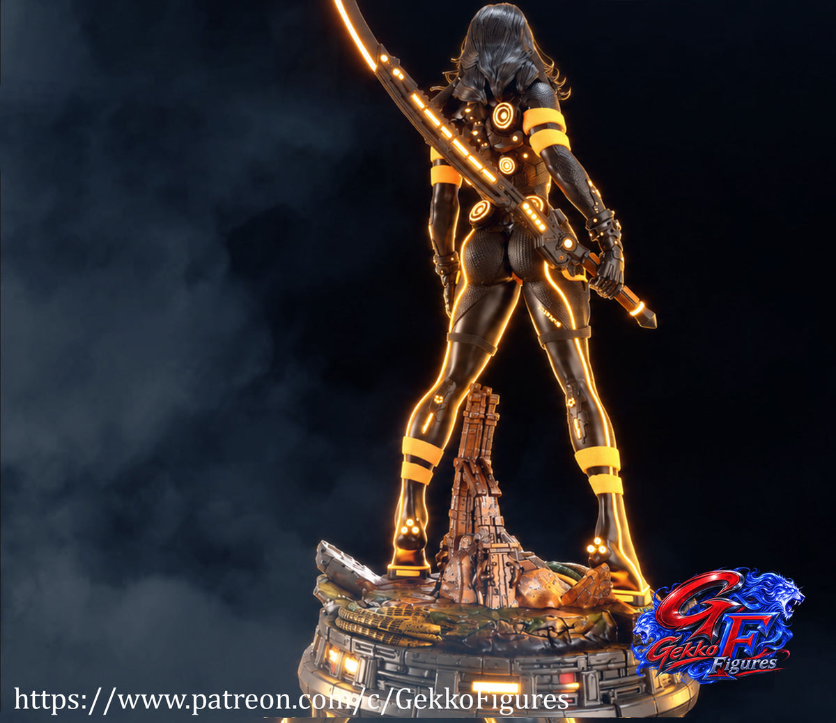Tachy Statue 3D-Printed Kit