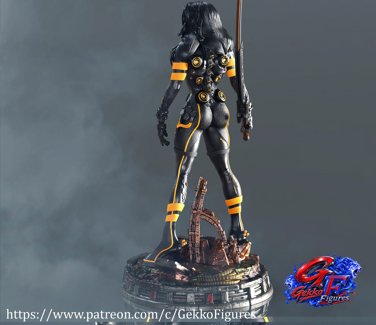 Tachy Statue 3D-Printed Kit