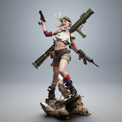Tank Girl Statue