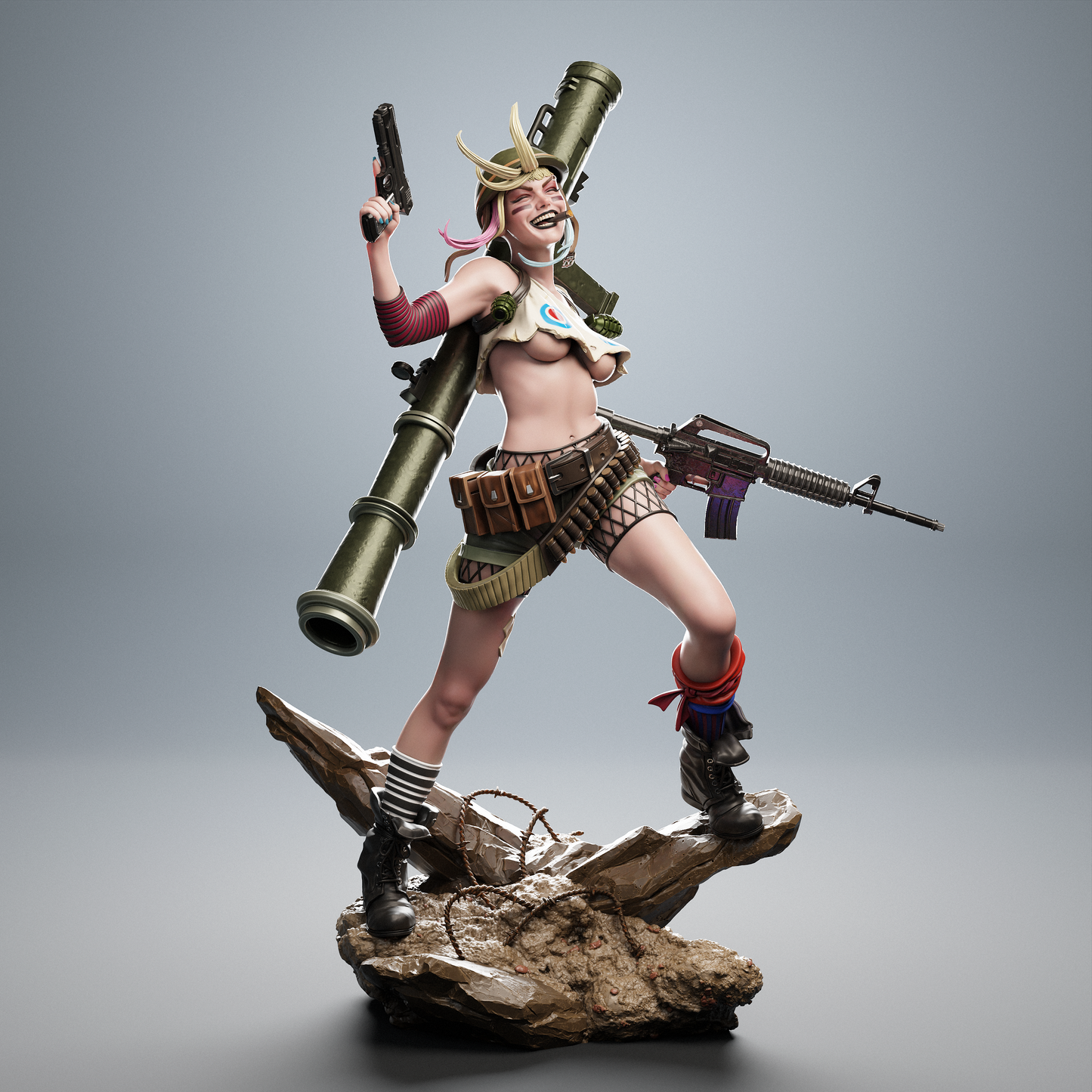 Tank Girl Statue