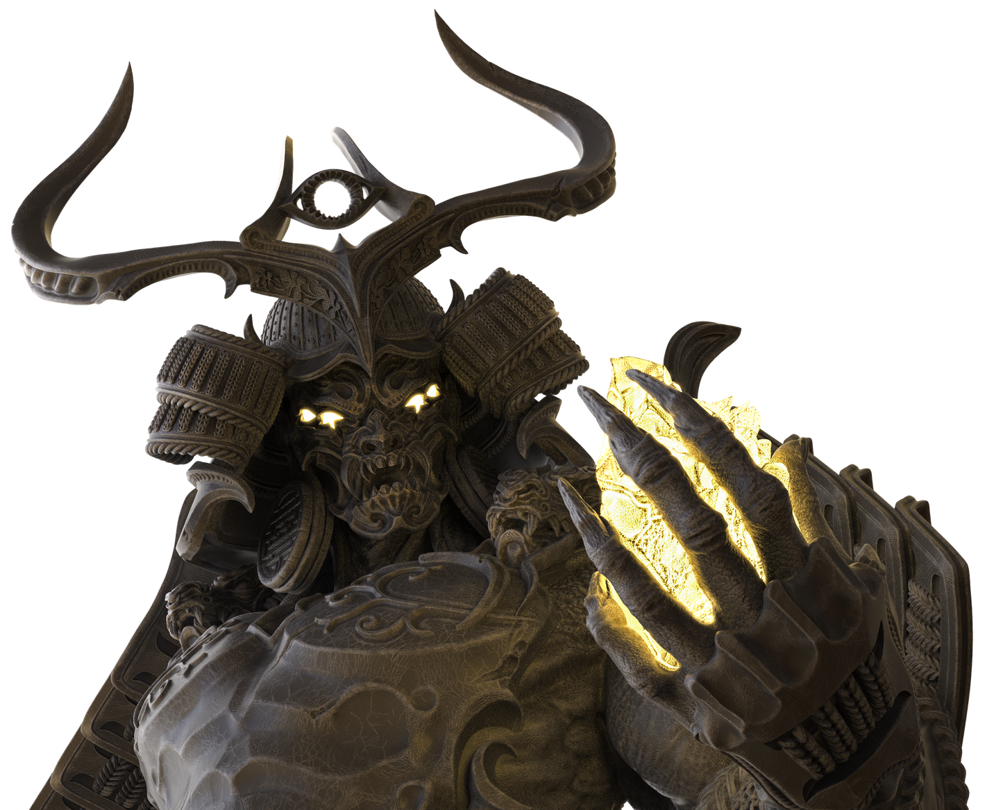 Tenjin - The Cursed Scholar Statue
