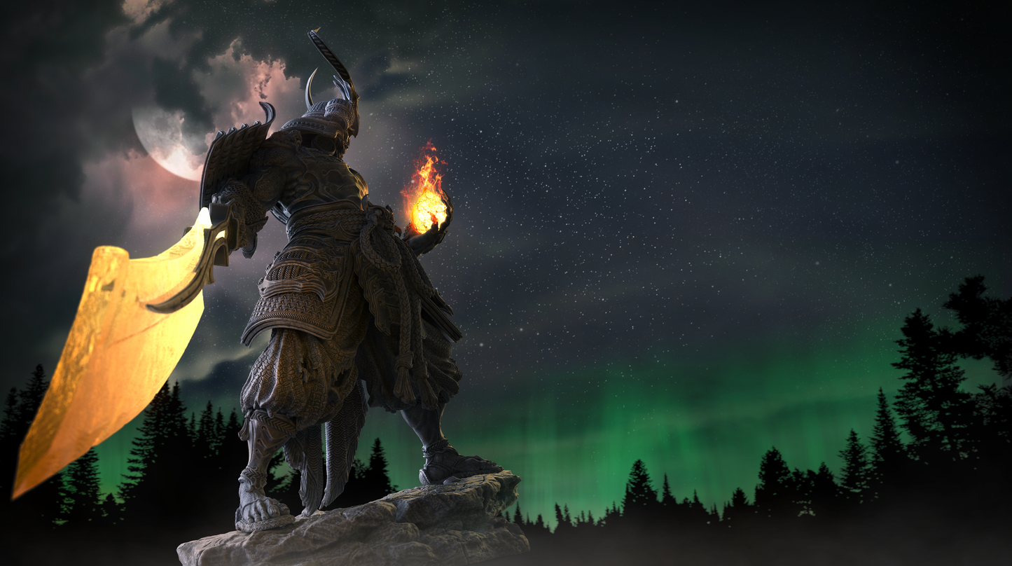 Tenjin - The Cursed Scholar Statue