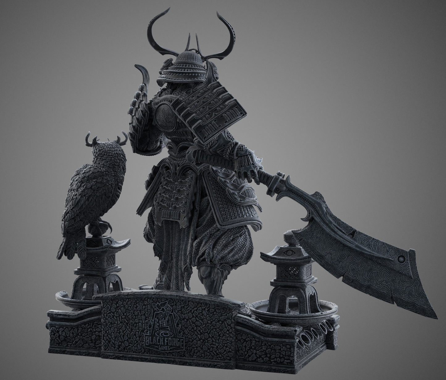 Tenjin - The Cursed Scholar Statue