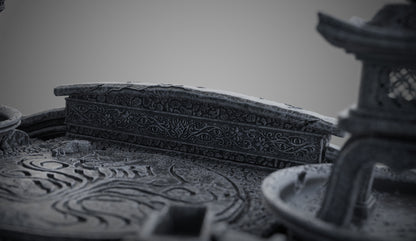 Tenjin - The Cursed Scholar Statue