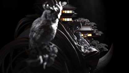 Tenjin's Mind - Eclipsed Memories Wall Diorama