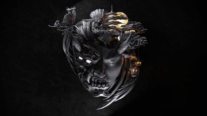 Tenjin's Mind - Eclipsed Memories Wall Diorama
