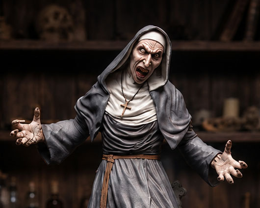 The Nun Statue 3D-Printed Kit