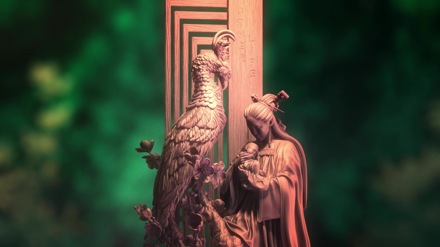 Expressions In Time - The Other Life Statue