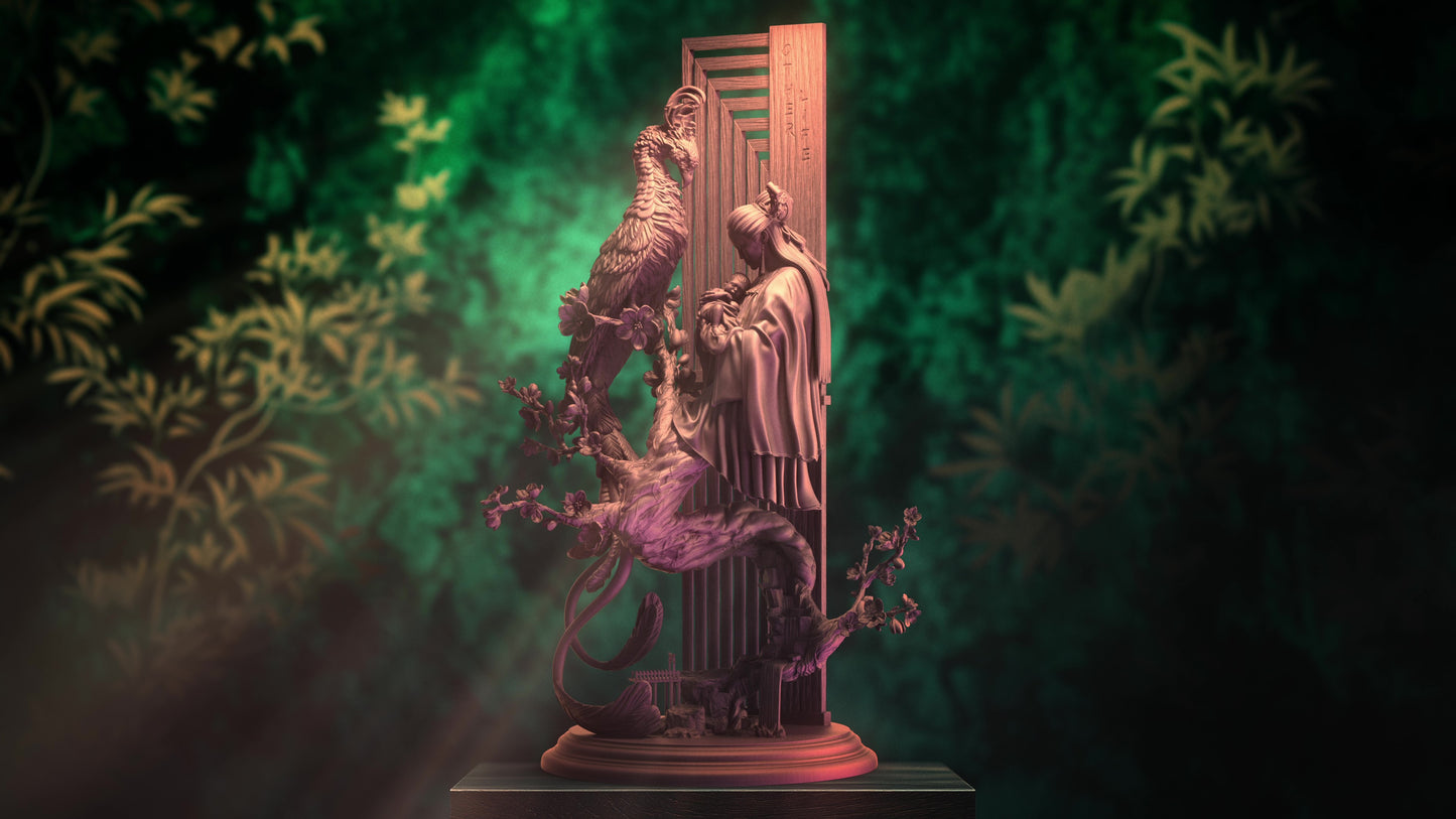 Expressions In Time - The Other Life Statue