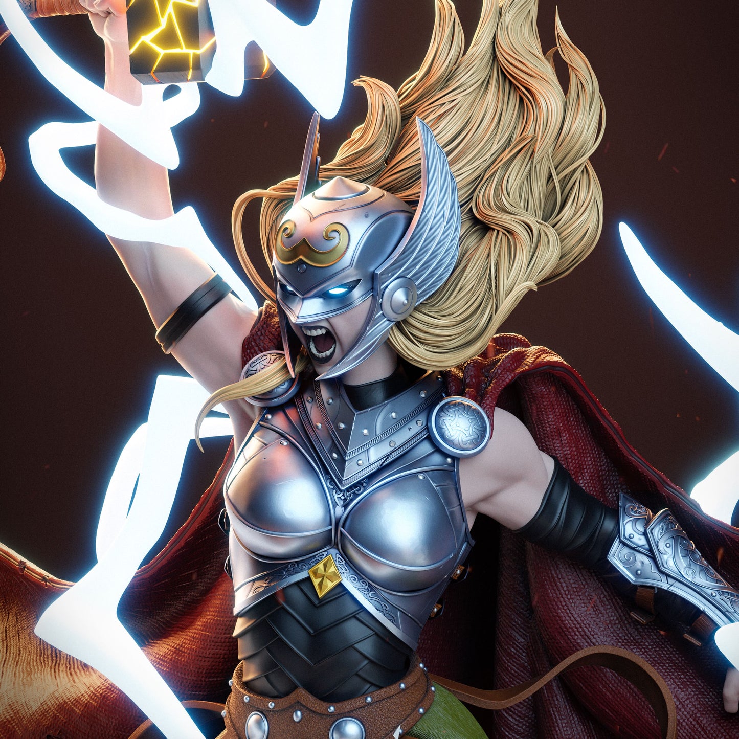 Lady Thor Statue
