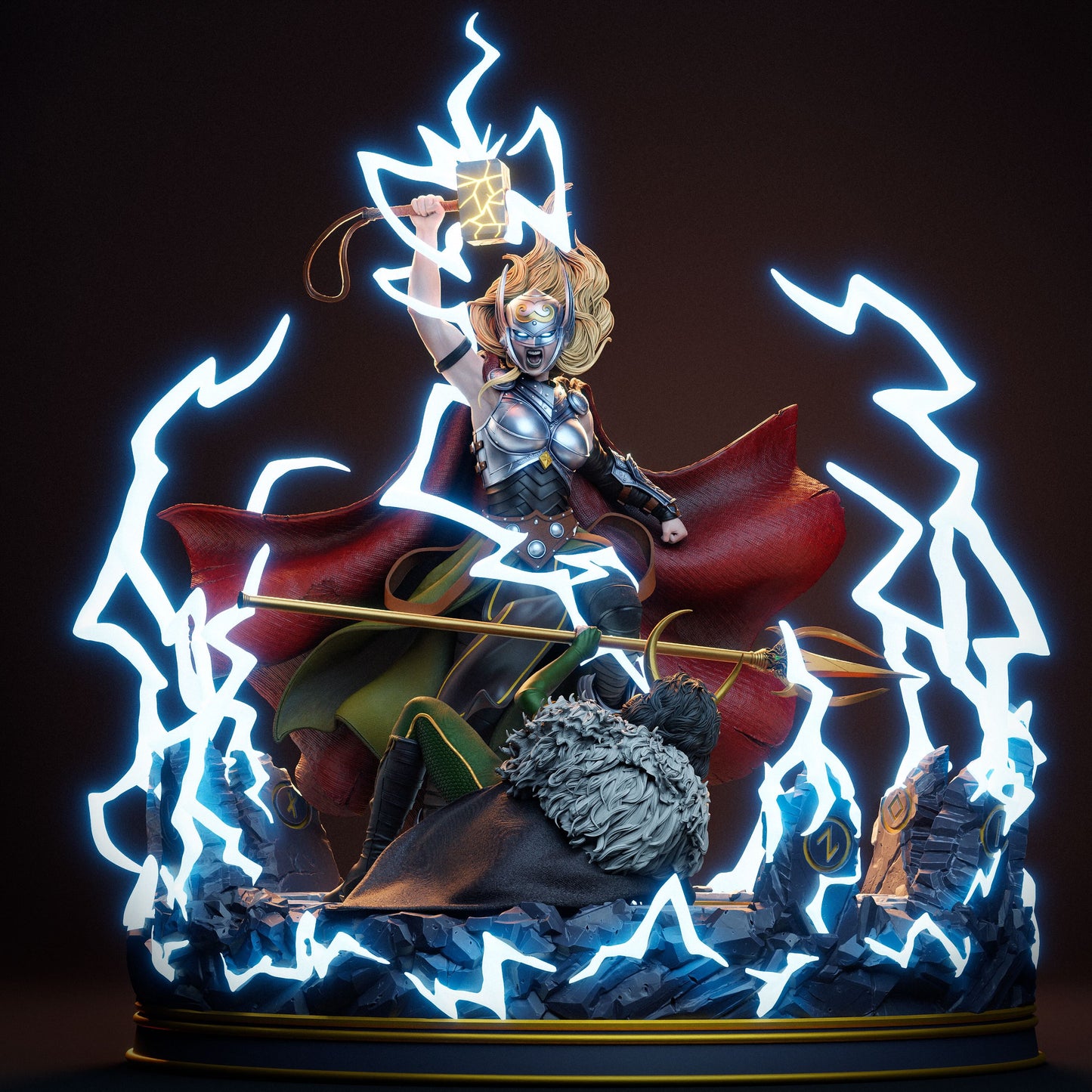 Lady Thor Statue