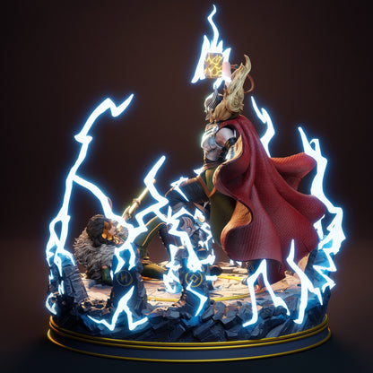 Lady Thor Statue