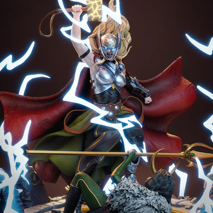 Lady Thor Statue