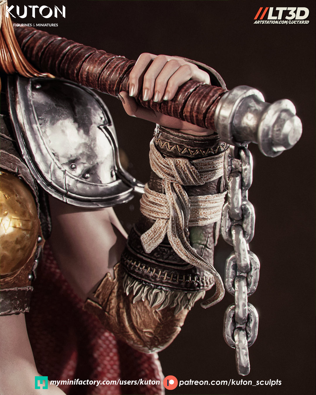 Thyra Statue 3D-Printed Kit