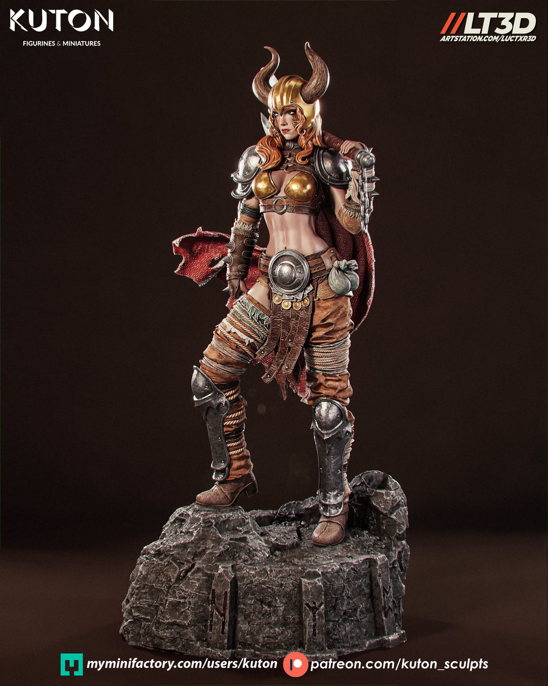 Thyra Statue 3D-Printed Kit