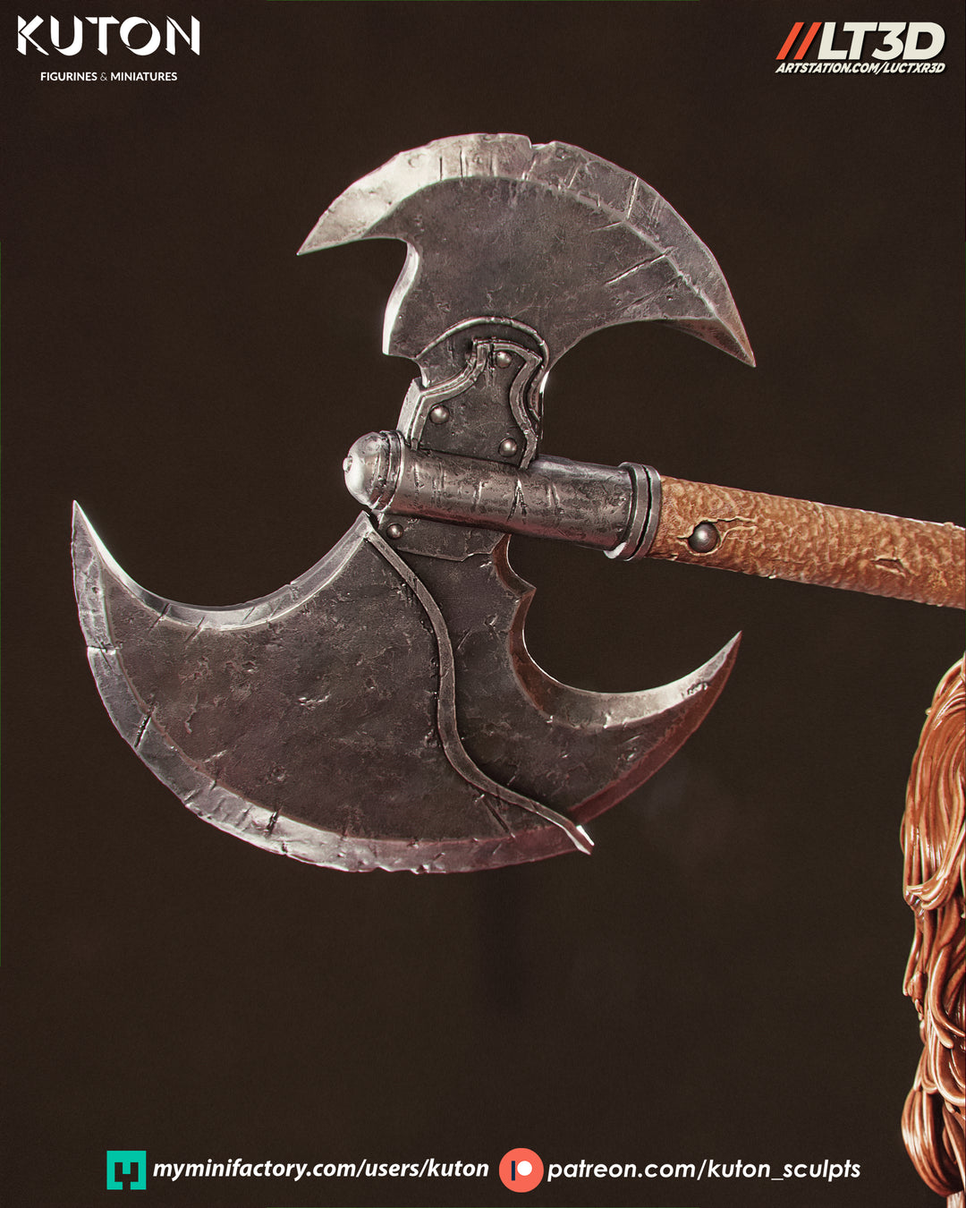 Thyra Statue 3D-Printed Kit
