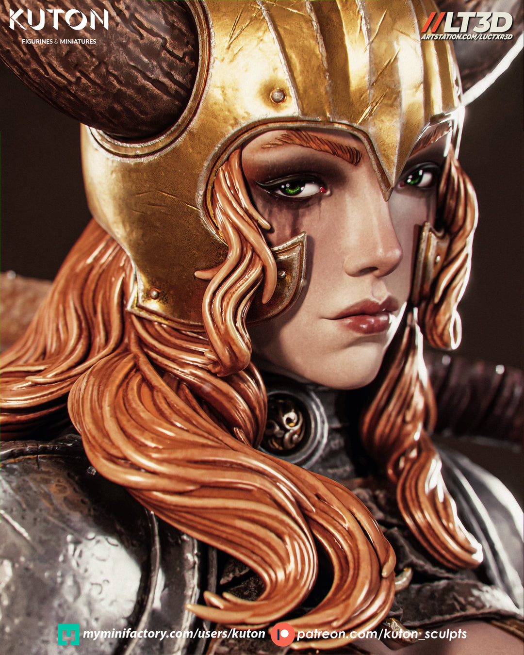 Thyra Statue 3D-Printed Kit
