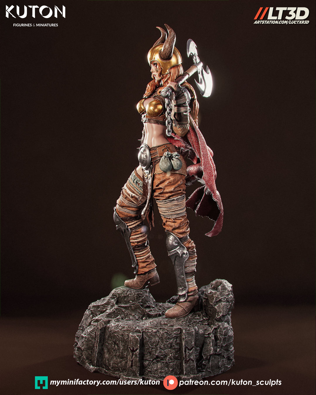 Thyra Statue 3D-Printed Kit