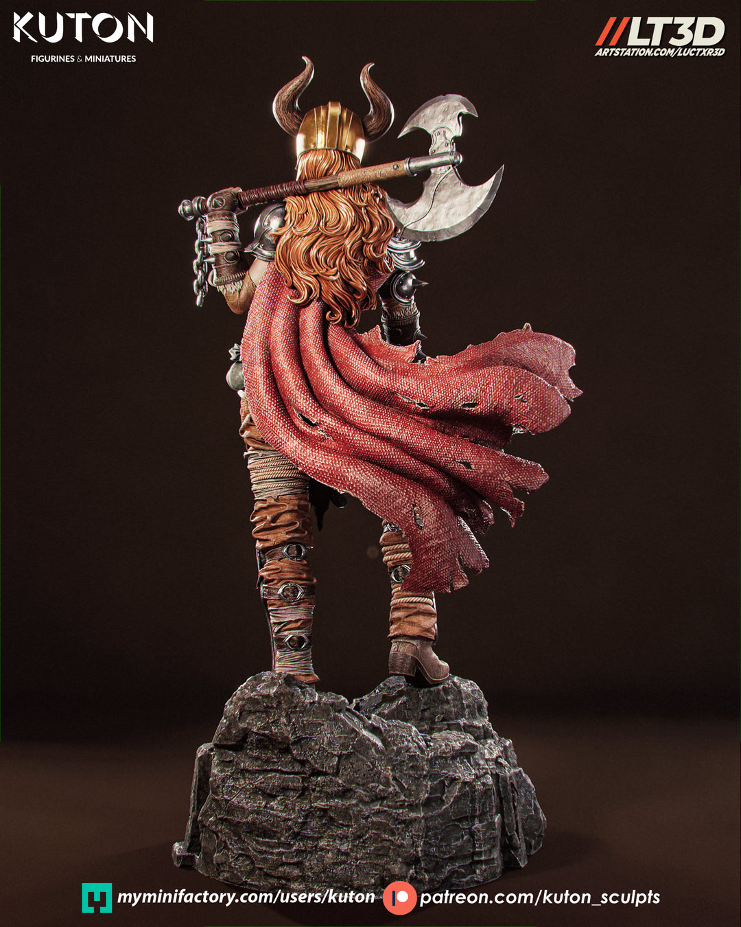 Thyra Statue 3D-Printed Kit