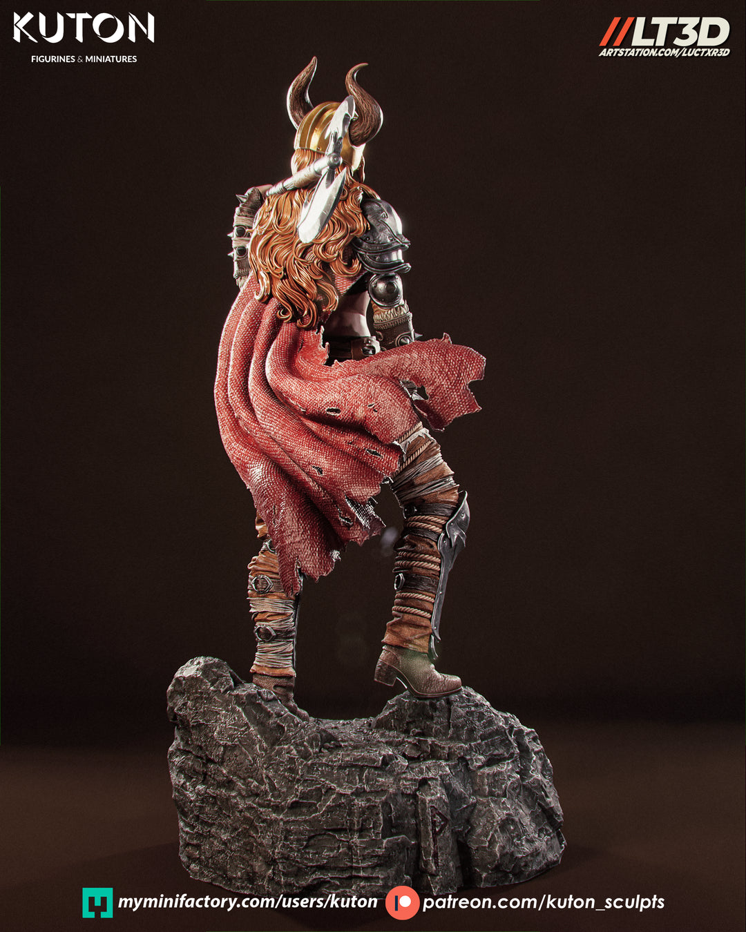 Thyra Statue 3D-Printed Kit