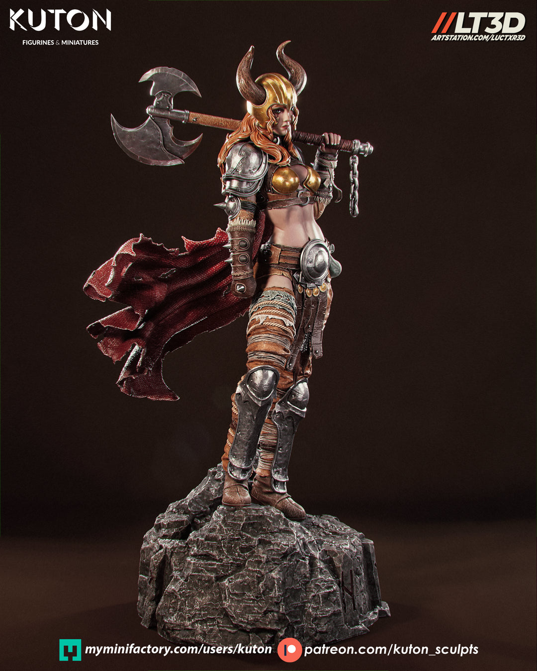 Thyra Statue 3D-Printed Kit