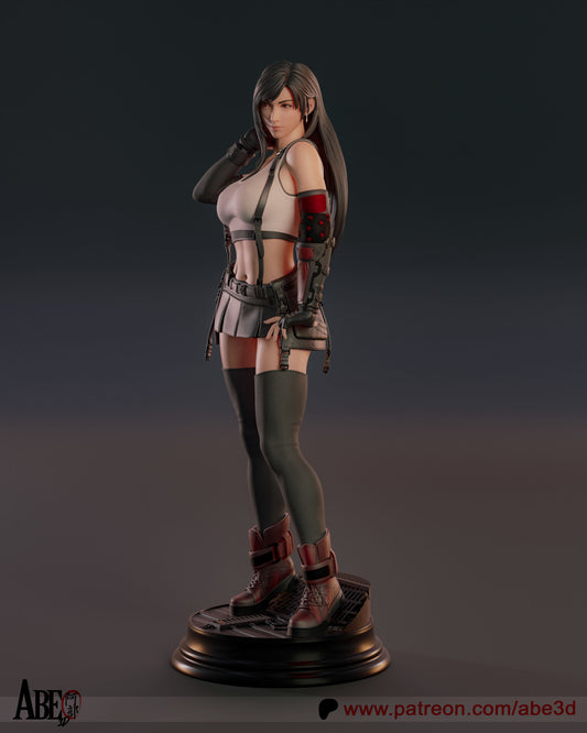 Tifa Lockhart Statue