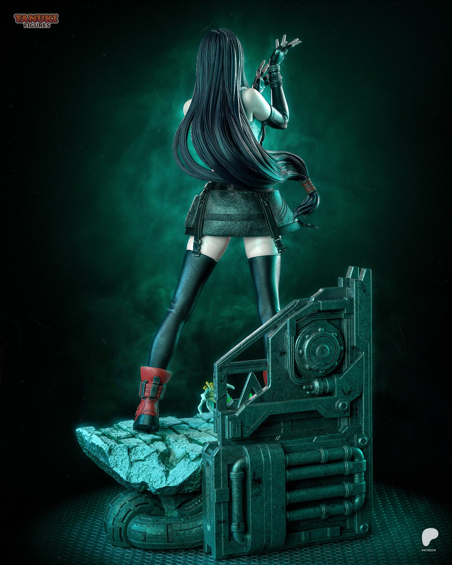 Tifa Statue 3D-Printed Kit