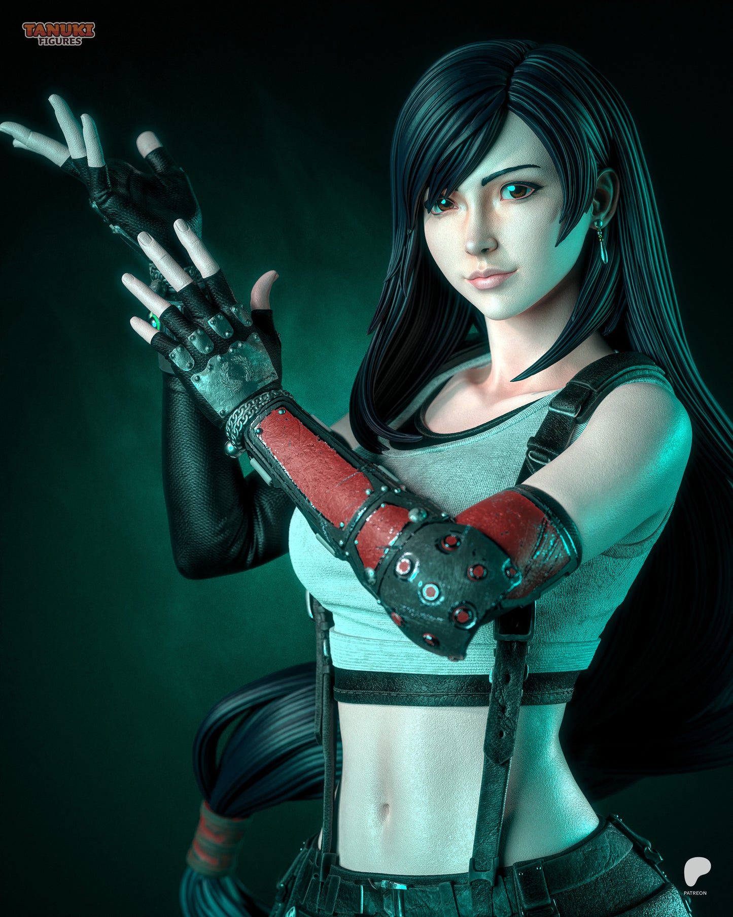 Tifa Statue 3D-Printed Kit