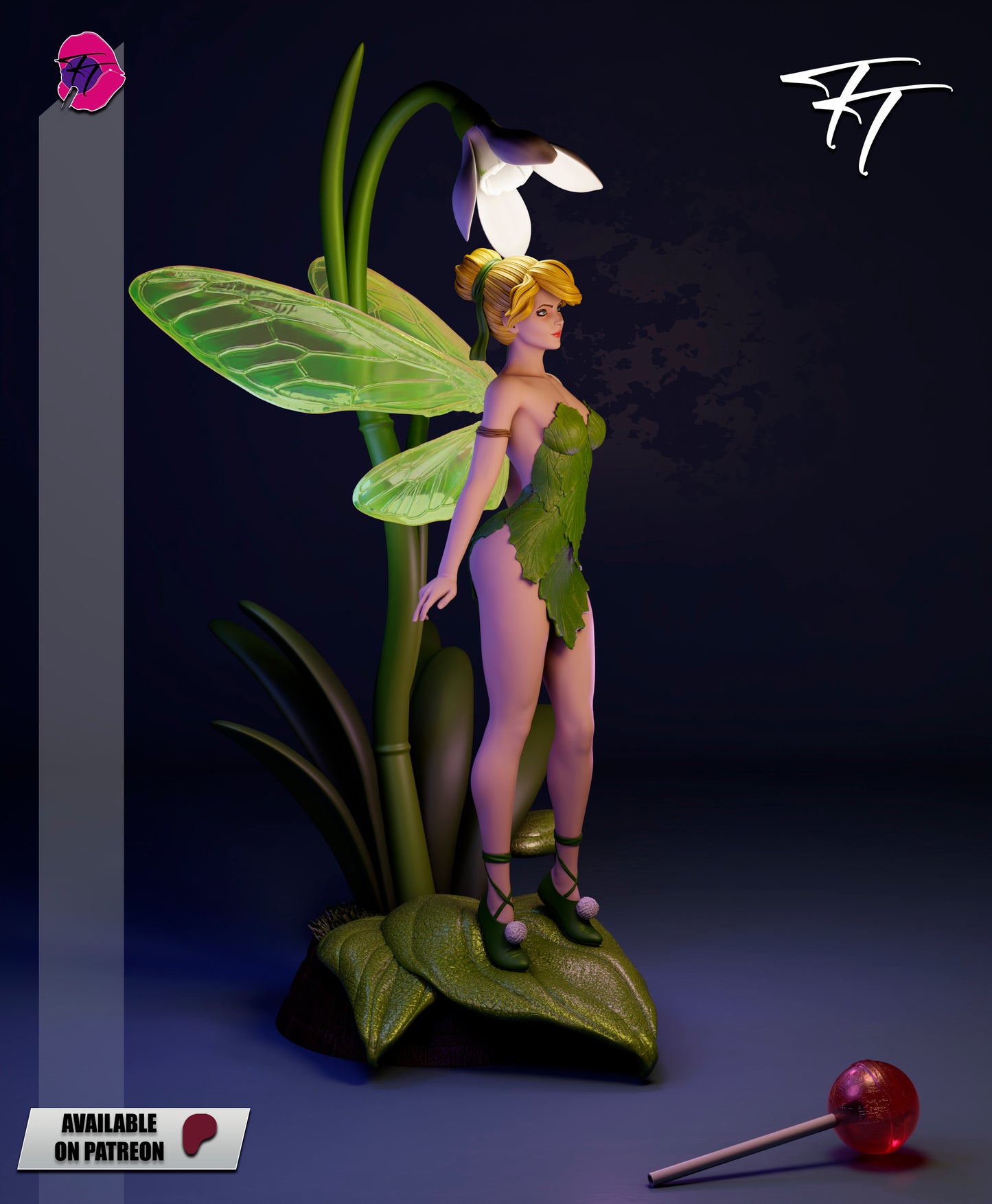 Tinker Bell Statue