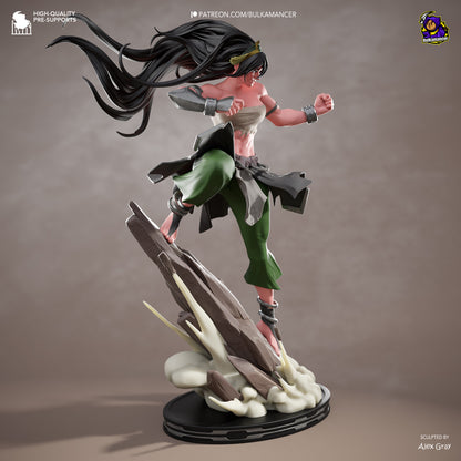 Toph Statue 3D-Printed Kit