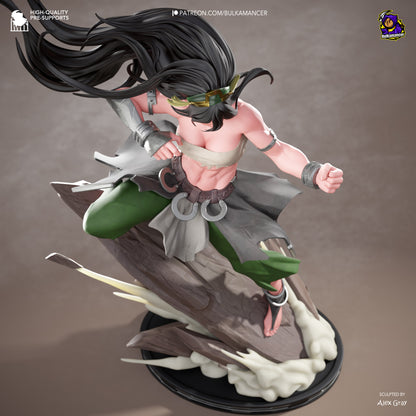 Toph Statue 3D-Printed Kit