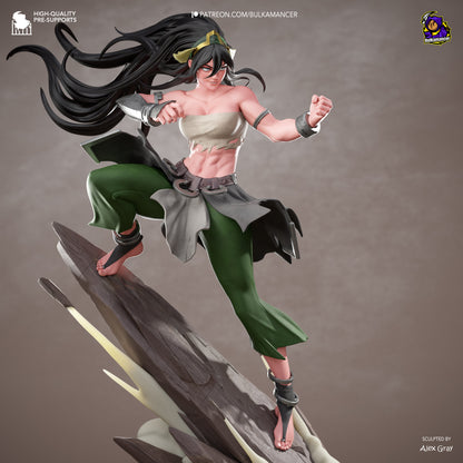 Toph Statue 3D-Printed Kit