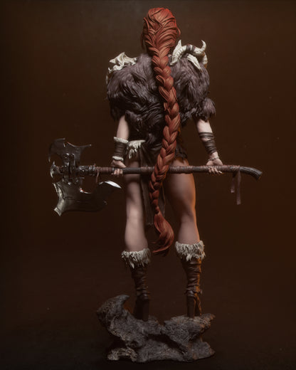 Barbarian Queen Statue