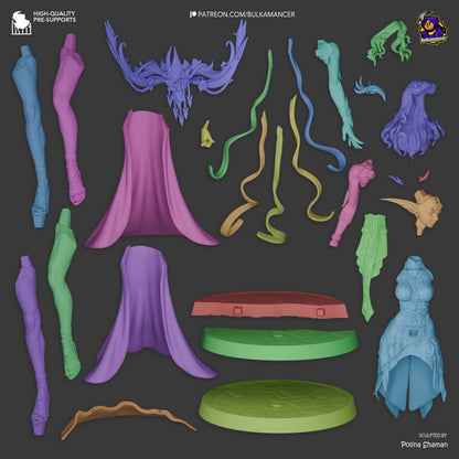 Tyrande Whisperwind Statue