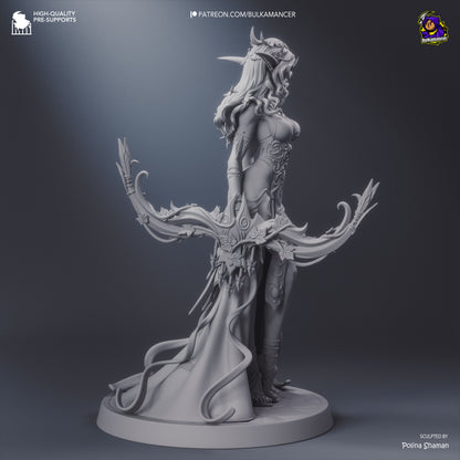 Tyrande Whisperwind Statue