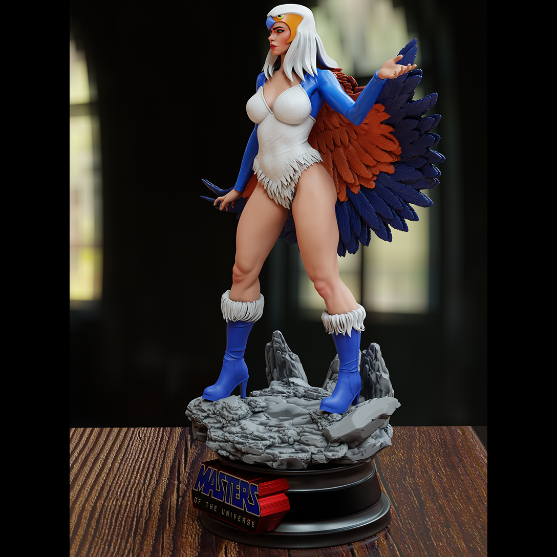 Sorceress Statue 3D-Printed Kit
