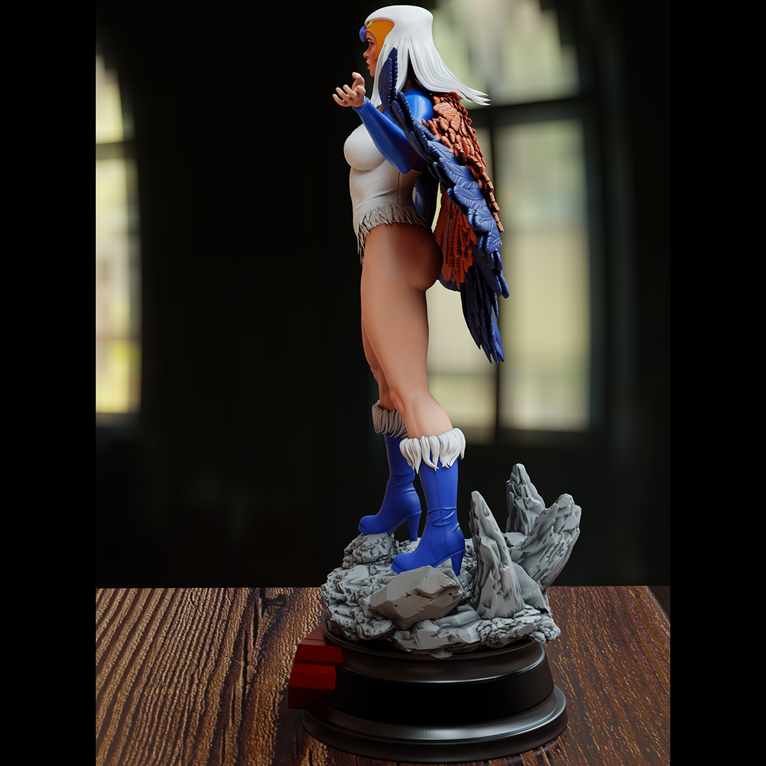 Sorceress Statue 3D-Printed Kit