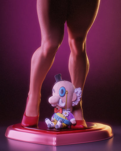 Ms Bellum Statue 3D-Printed Kit