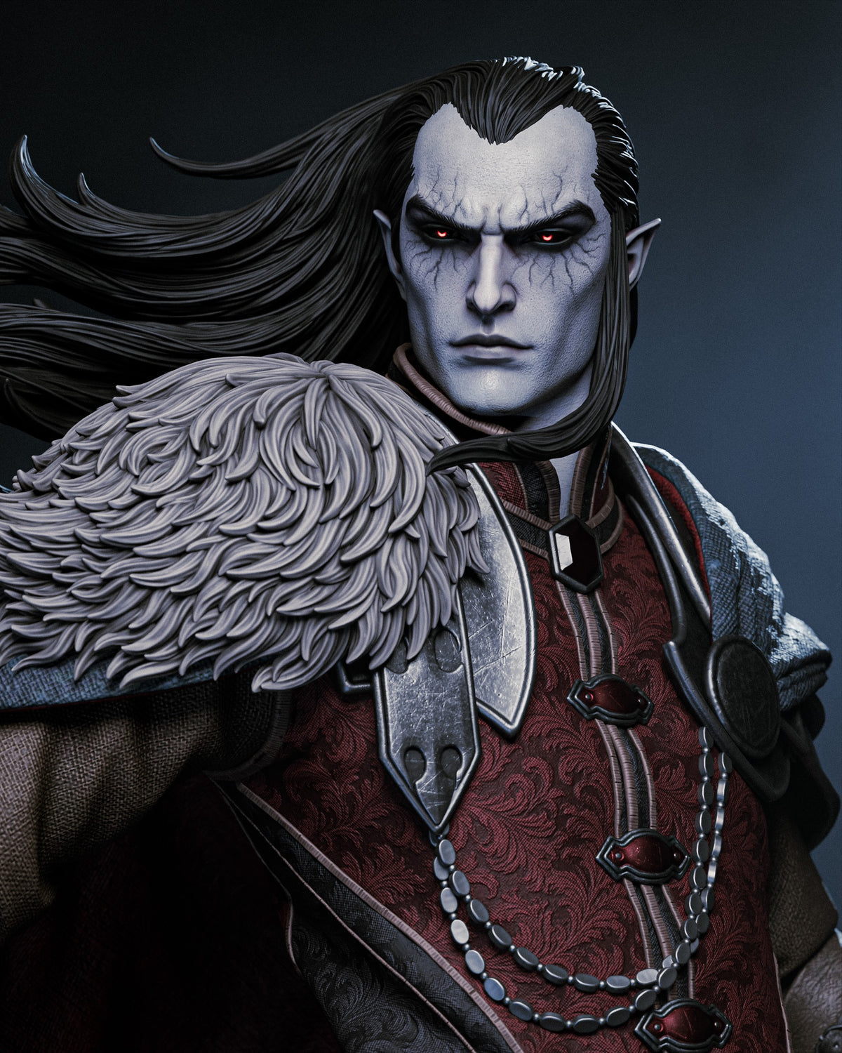 Strahd Von Zarovich Statue 3D-Printed Kit