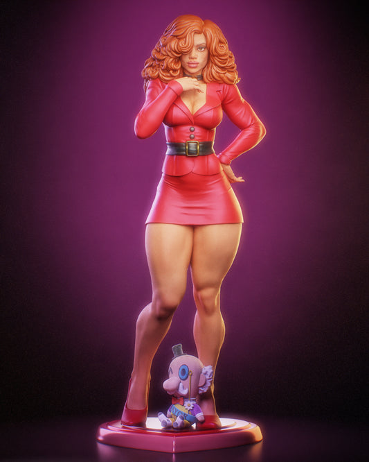 Ms Bellum Statue 3D-Printed Kit
