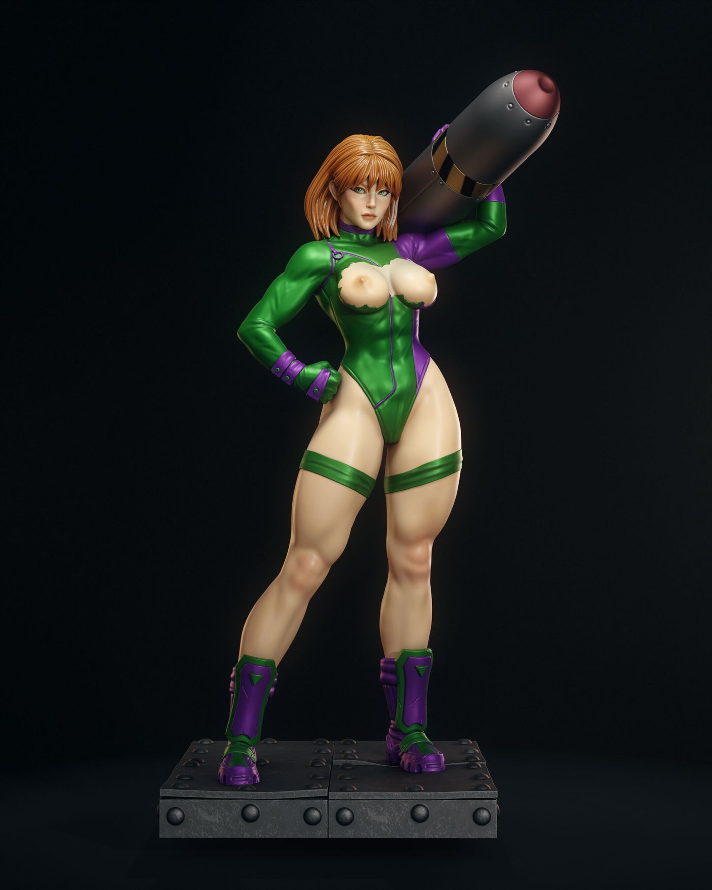 Caitlin Fairchild Statue 3D-Printed Kit