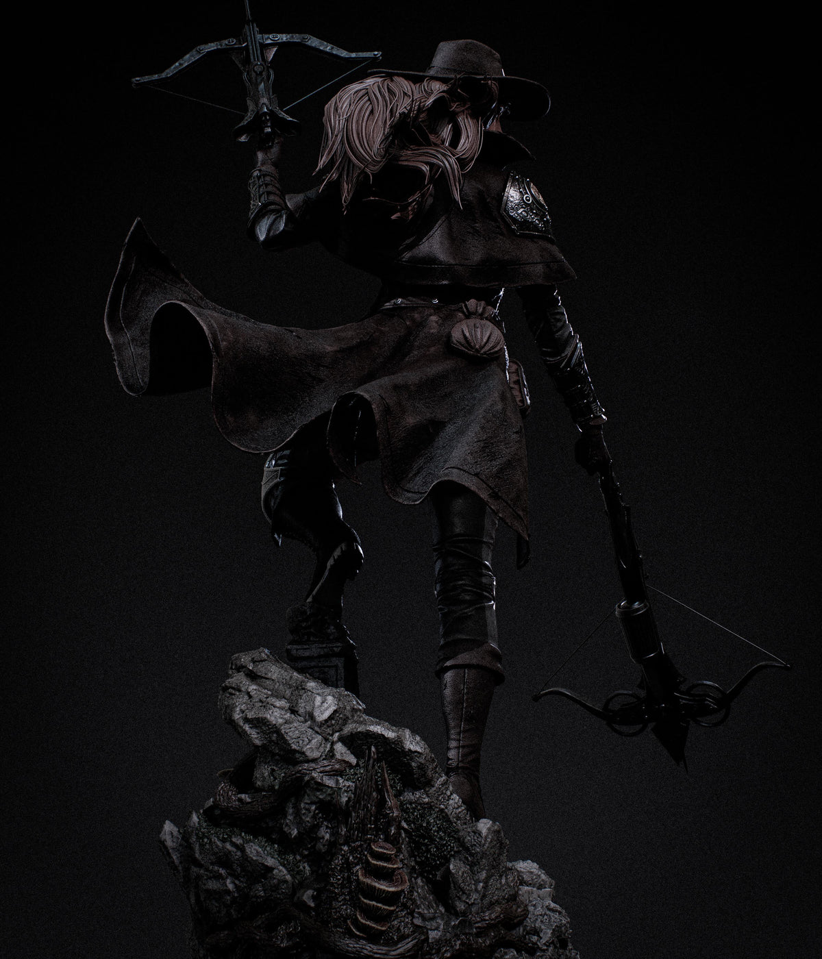 Witch Hunter Statue 3D-Printed