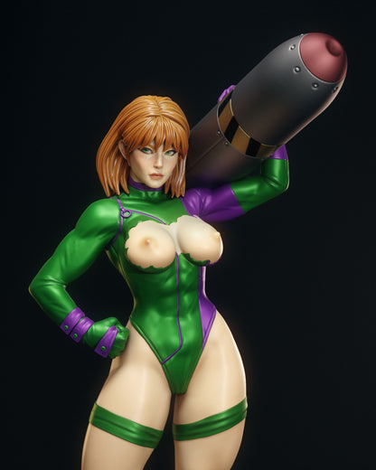 Caitlin Fairchild Statue 3D-Printed Kit