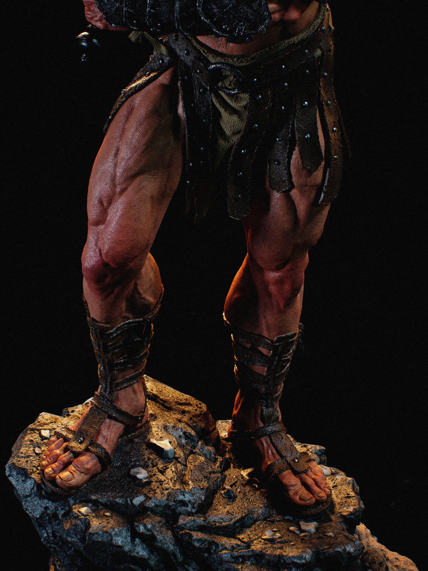 Gladiator Statue 3D-Printed Kit