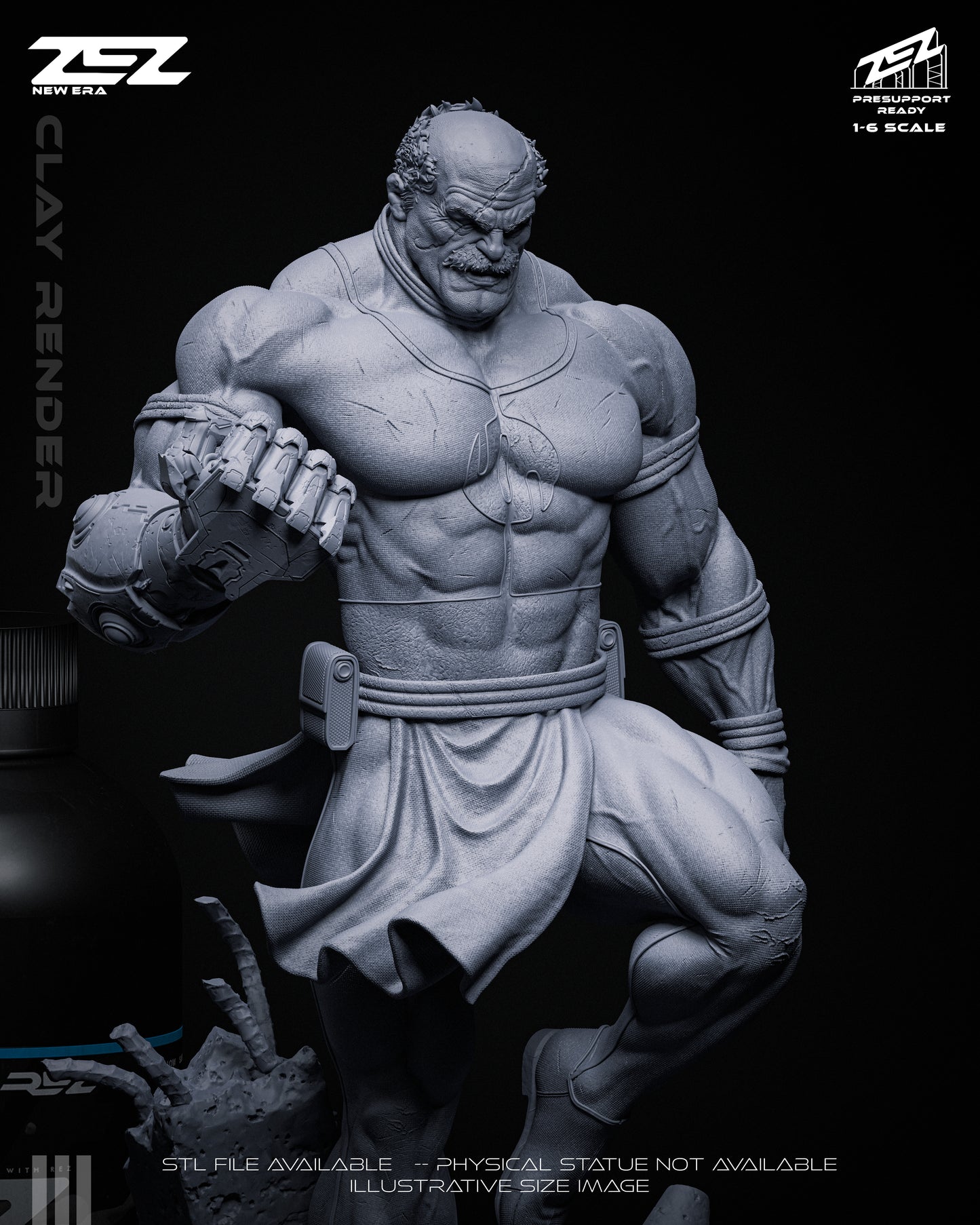 Conquest Statue 3D-Printed Kit