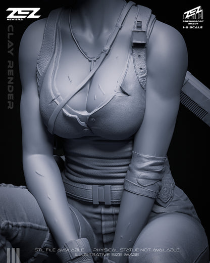 Jill Valentine Statue