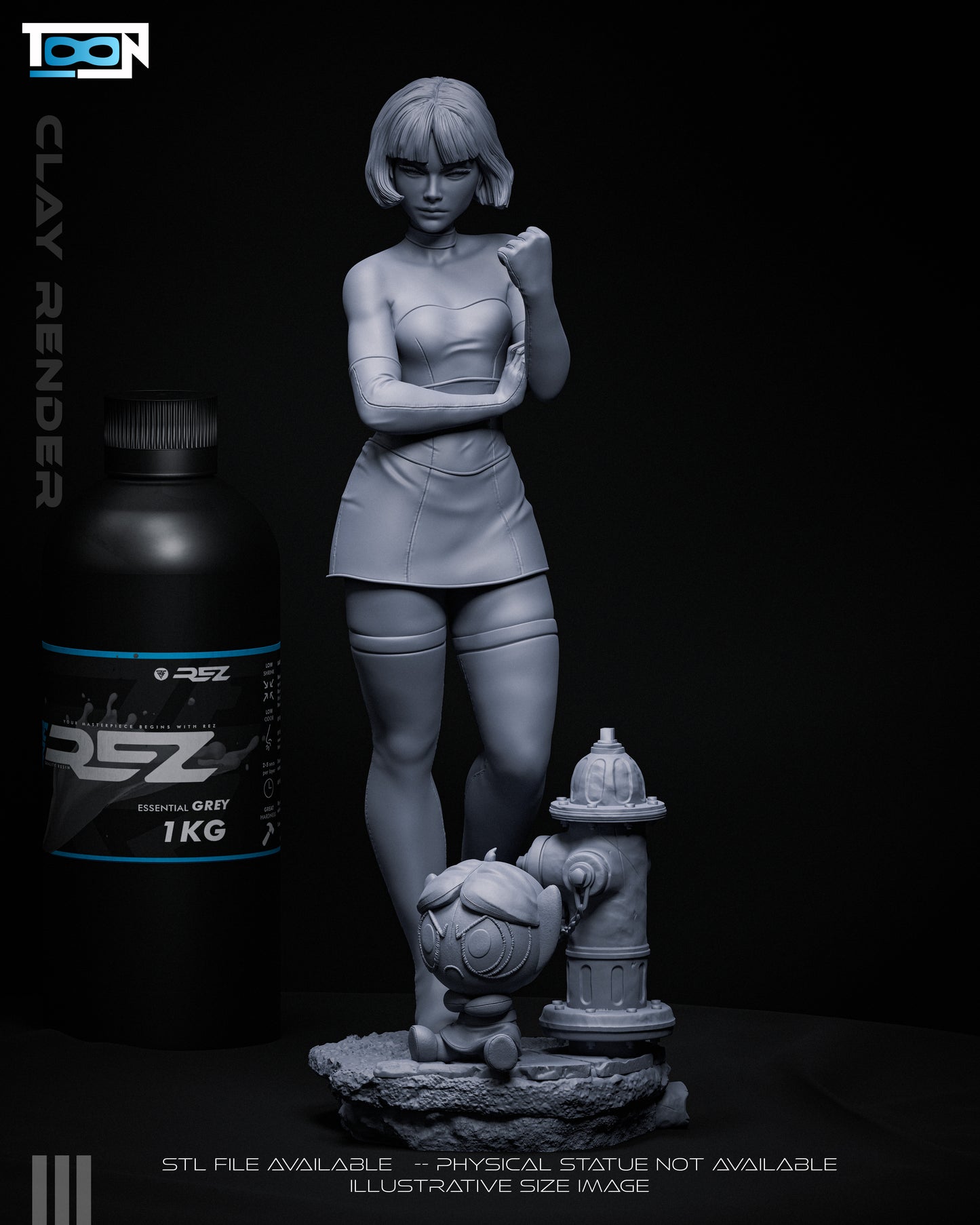 Buttercup (PG) Statue