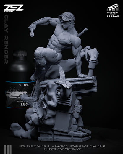 Nightwing Statue