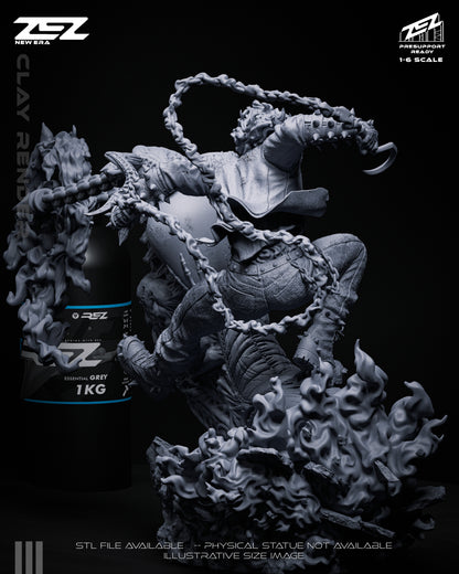 Ghost Rider Statue